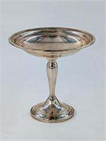 GORHAM STERLING COMPOTE, WT'ED