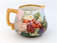 HAND PAINTED PORCELAIN PITCHER