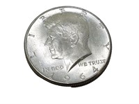 1964 Kennedy Half Dollar Coin 298