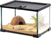 REPTI ZOO Mini Reptile Glass Terrarium Tank