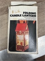 folding candle lantern
