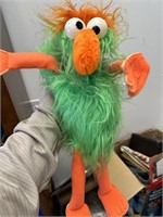 Vintage puppet-green