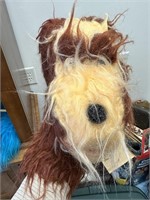 vintage dog puppet