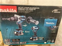 Makita 18v cordless drill combo kit