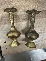 brass candle stick holders