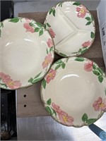 3 vintage dish set