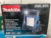 Makita LED worklight corded & cordless