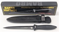 Rambo First Blood Sylvester Stallone Boot Knife