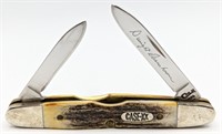 1996 Case XX 05263 Eisenhower Stag Folding Knife