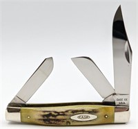 1965-69 Case XX 5375 Lg. Stockman Stag Knife