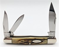 1970 Case XX Stag Handle Whittler Pocket Knife
