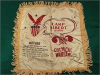 WW2 Army Camp Sibert Alabama Pillow Case