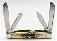 1999 Case XX Stag Handle Congress 54052 Knife