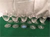 Cristol d'Arques Luminarc Diamant water goblets