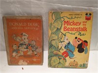 Vintage Donald Duck And Mickey Book