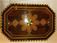 Lotusin The Wind Vintage Middle Eastern Tray