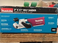Makita 3"x 21" belt sander