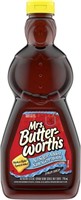 (2) Mrs. Butterworth's Syrup, No Sugar Added, 710m