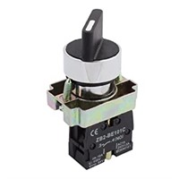 Uxcell 2-Position Rotary Selector Switch, 600V