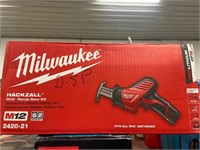 Milwaukee M12 recip saw kit