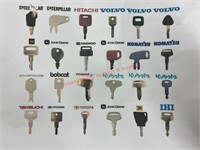 24 Various Equipment Keys