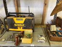 Dewalt radio drill bits and other