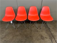 Herman Miller Eames Molded Plastic Chairs