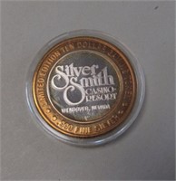 .999 Silver $10 Gaming Token