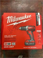 Milwaukee M18 1/2” compact drill kit