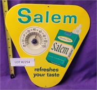 SINGLE SIDED SALEM CIGARETTES THERMOMETER