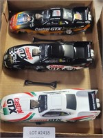 3 ACTION CASTROL MAC TOOLS FUNNY CARS/DRAGSTERS