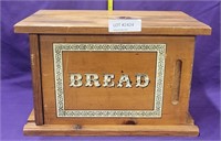 VTG WOOD BREAD BOX