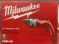 Milwaukee 1/2" magnum drill corded