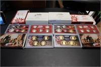 Two 2007 US Mint Silver Proof Set