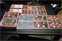 Four US Mint Silver Proof Sets: (2)2003, (2)2009