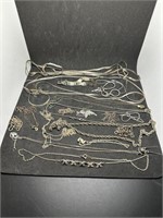 Sterling Silver Jewelry Lot with 5 Bracelets &