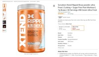Scivation Xtend Ripped Bcaa powder ultra Frost