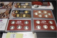 Two 2009 US Min Presidential $1 Coin Proof Sets &