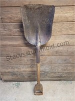 Old Wood Handled Shovel