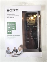 NEW Sony ICD-PX370 Digital Voice Recorder