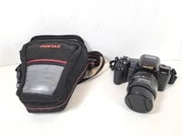 VINTAGE Pentax PZ-10 SLR Camera w/Lens & Bag