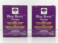 NEW Nordic BlueBerry Strong Supplement 60Tabletsx2