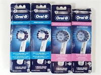 NEW Oral B Brush Head Replacements (x4)