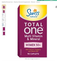 Natural Total One Multi Vitamin & Mineral | Women