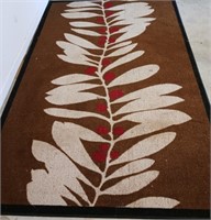 Modern Floral Art Rug