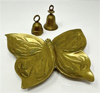 Brass Bells and Butterfly