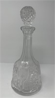 Decanter With Floral Design 12 “