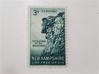 Vintage New Hampshire Live Free Or Die Stamp SB12