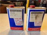 2 cans of cutting  fluid