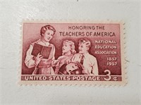 1957 Honoring Teachers Of America Stamp SB15